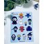 Halloween costume sticker