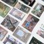 19 adet mat sticker