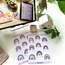Gökkuşağı parlak sticker