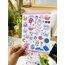 Kawai parlak tatlı sticker