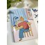 Ders çalışan spiralli defter
