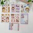 Şeffaf tatlı stickerler