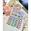 Mat sticker bullet journal 