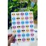 Emoji yuvarlak parlak