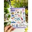 Spor temalı sticker seti parlak 