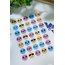 Emoji yuvarlak parlak