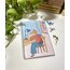 Ders çalışan spiralli defter