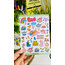 Bahar Kawai parlak sticker