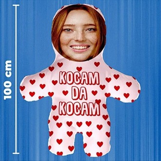 Kocamda Kocam Kişiye Özel Hediyelik Peluş Oyuncak -100cm-