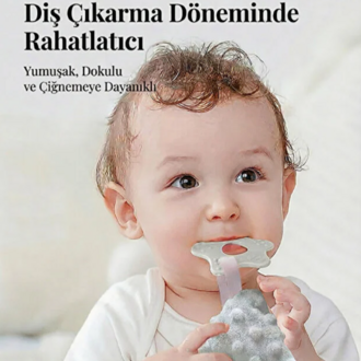 Bebek Uyku Arkadaşı-Diş Kaşıyıcılı Güvenli Bebek Uyku Arkadaşı