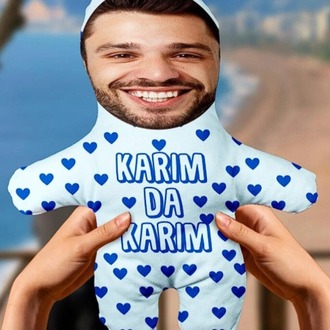 Karımda Karım Kişiye Özel Hediyelik Peluş Oyuncak -25cm-
