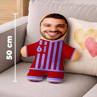 Kişiye Özel Fotoğraflı Şampiyon Trabzon Peluş Oyuncak -50cm-