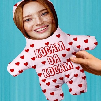 Kocamda Kocam Kişiye Özel Hediyelik Peluş Oyuncak -25cm-