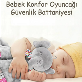 Bebek Uyku Arkadaşı-Diş Kaşıyıcılı Güvenli Bebek Uyku Arkadaşı