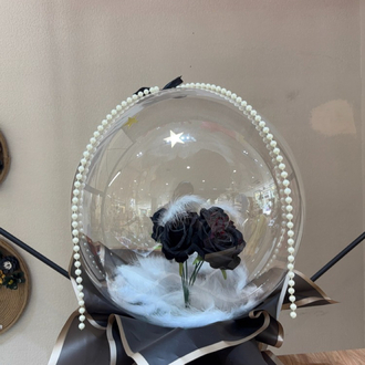 Balon içerisinde çiçek çeşitlerimiz