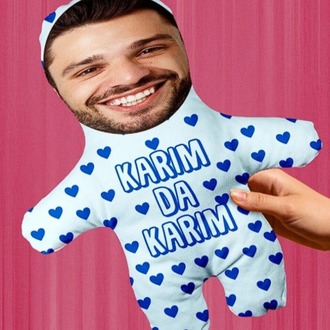 Karımda Karım Kişiye Özel Hediyelik Peluş Oyuncak -25cm-