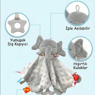 Bebek Uyku Arkadaşı-Diş Kaşıyıcılı Güvenli Bebek Uyku Arkadaşı