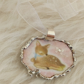 Bambi Soldered Pendant