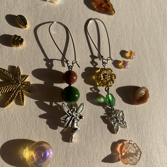 Autumn themed earrings