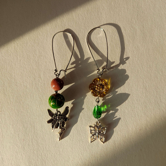 Autumn themed earrings