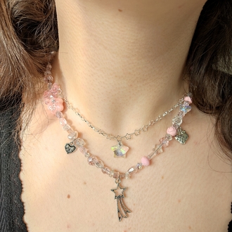Mabel Pines Kolye - Pembe versiyon