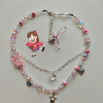 Mabel Pines Kolye - Pembe versiyon