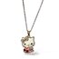 Hello Kitty Çelik kolye (altın)