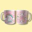 Pembe Unicorn Kupa