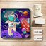 Astronot bardak altlığı