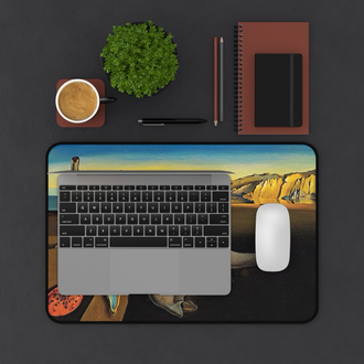 Salvador Dali Belleğin Azmi Eriyen Saatler Mousepad 