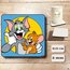 Tom ve Jerry bardak altlığı