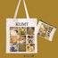 Gustave Klimt bez çanta el çantası set