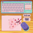 Pembe Çiçek Mousepad