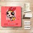 Powerpuff girls Blossom bardak altlığı