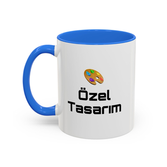 Özel tasarım Mavi Kupa