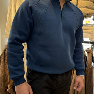 YARIM FERMUAR SWEATSHIRT