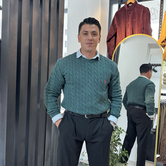 RalphLauren SAÇ ÖRGÜ