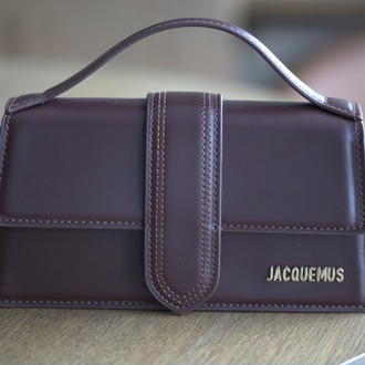 JACQUEMUS Seri tasatım orta boy ayarlanabilir askılı çanta