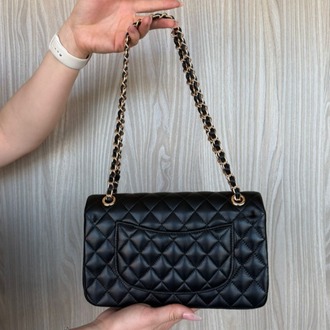CHANEL Gold aksesuarlı Deri tasarım Çanta