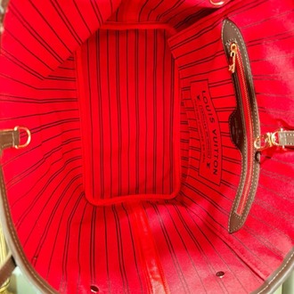 LOUIS VUITTON Hakiki Deri tasarım paslanmaz çelik aksesuarlı toz torbalı