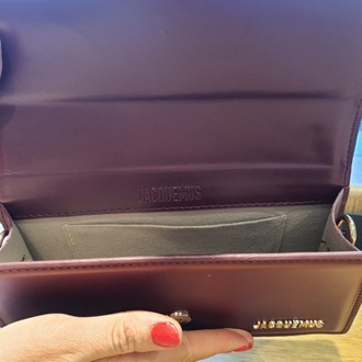 JACQUEMUS Seri tasatım orta boy ayarlanabilir askılı çanta