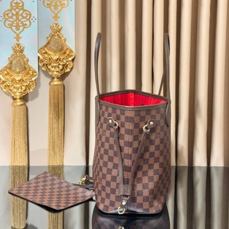 LOUIS VUITTON Hakiki Deri tasarım paslanmaz çelik aksesuarlı toz torbalı