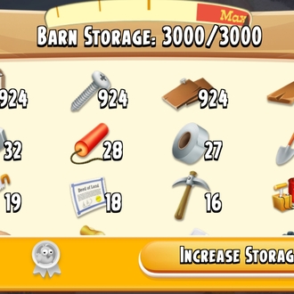 3000 Ambar Dolu Hesap HayDay