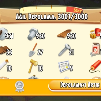 50+Sv 3000 Ağıl Dolu Hesap