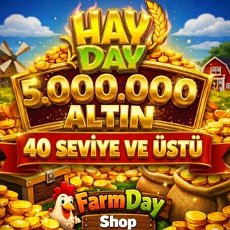 5.000.000 ALTIN HAYDAY ➠ 40 SEVİYE VE ÜSTÜ