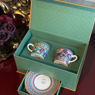 Royking Flower of life 2 li fincan takımı