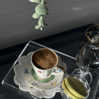 Royking Flower fincan takımı