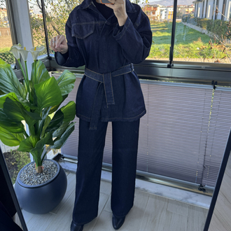 Denim takım