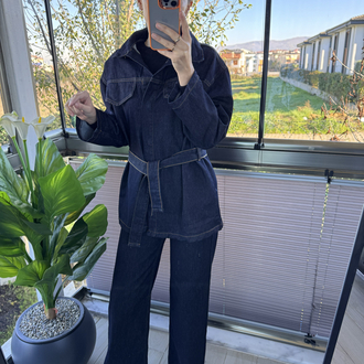 Denim takım