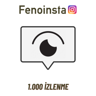 Instagram 1000 İzlenme